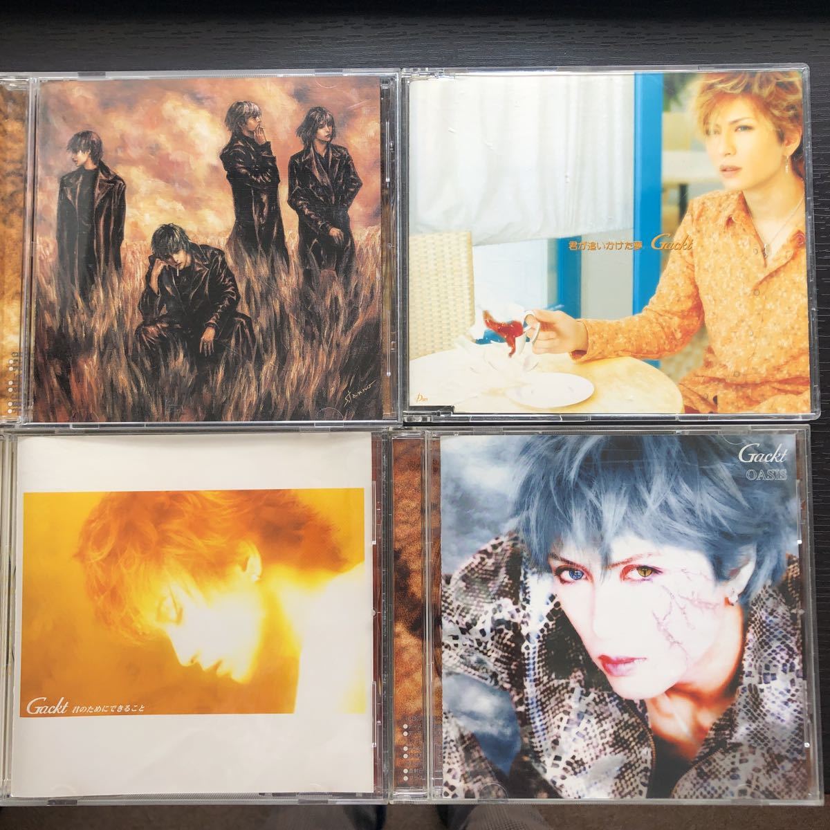 CD／ガクト／Gackt／シングルCD4枚セット／Jポップ_画像1