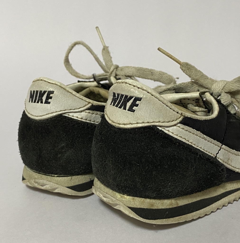 97年製造 ビンテージ 17cm 90 S 1997年 Nike キッズ コルテッツ スニーカー ナイキ ブラック ホワイト 白 黒 今ならほぼ即納 Nike