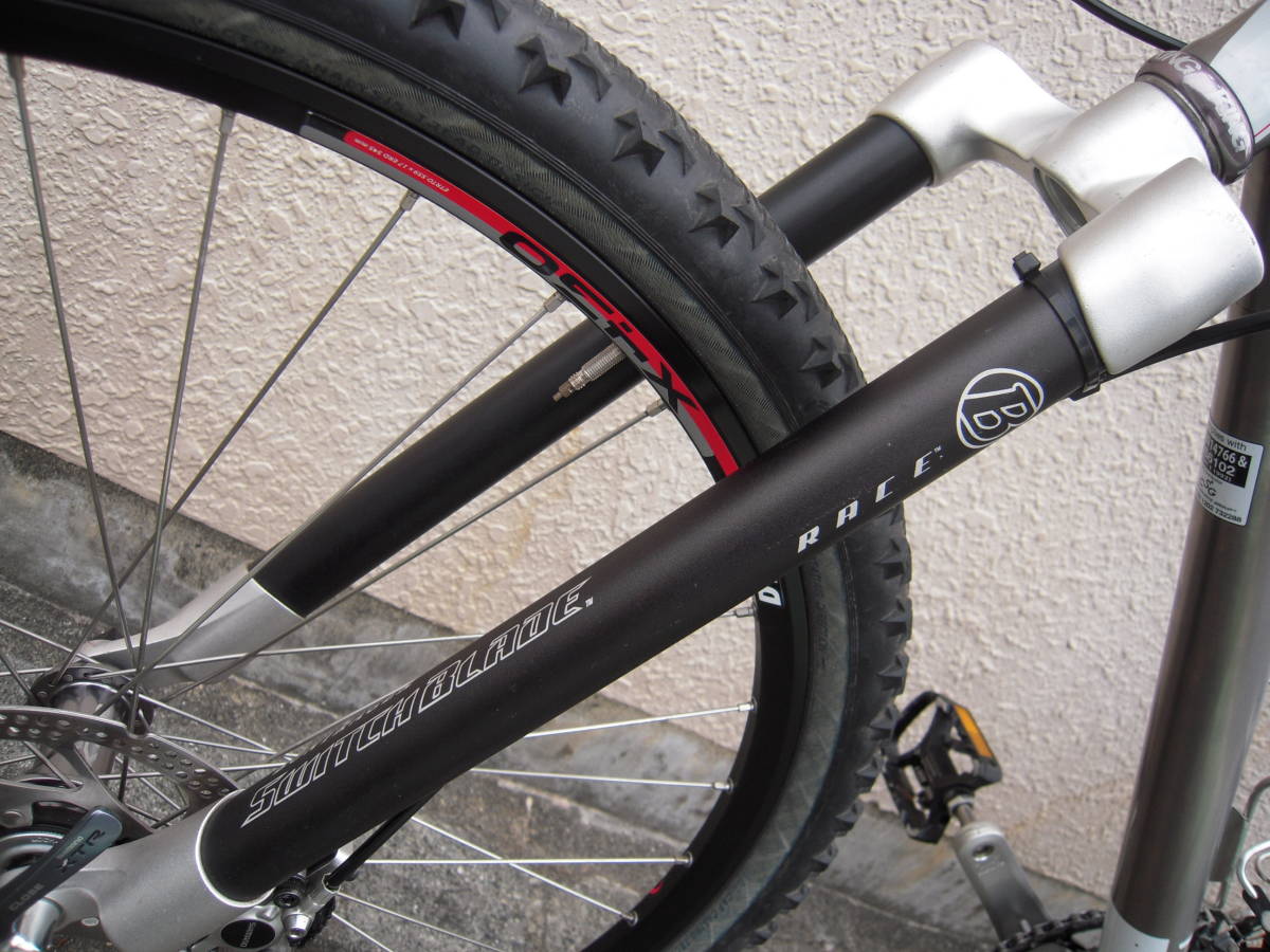 ★分解前最終出品★CHARGE BIKES duster ti Mサイズ チタン MTB Chris King XT XTR マウンテンバイク 26インチ_画像6