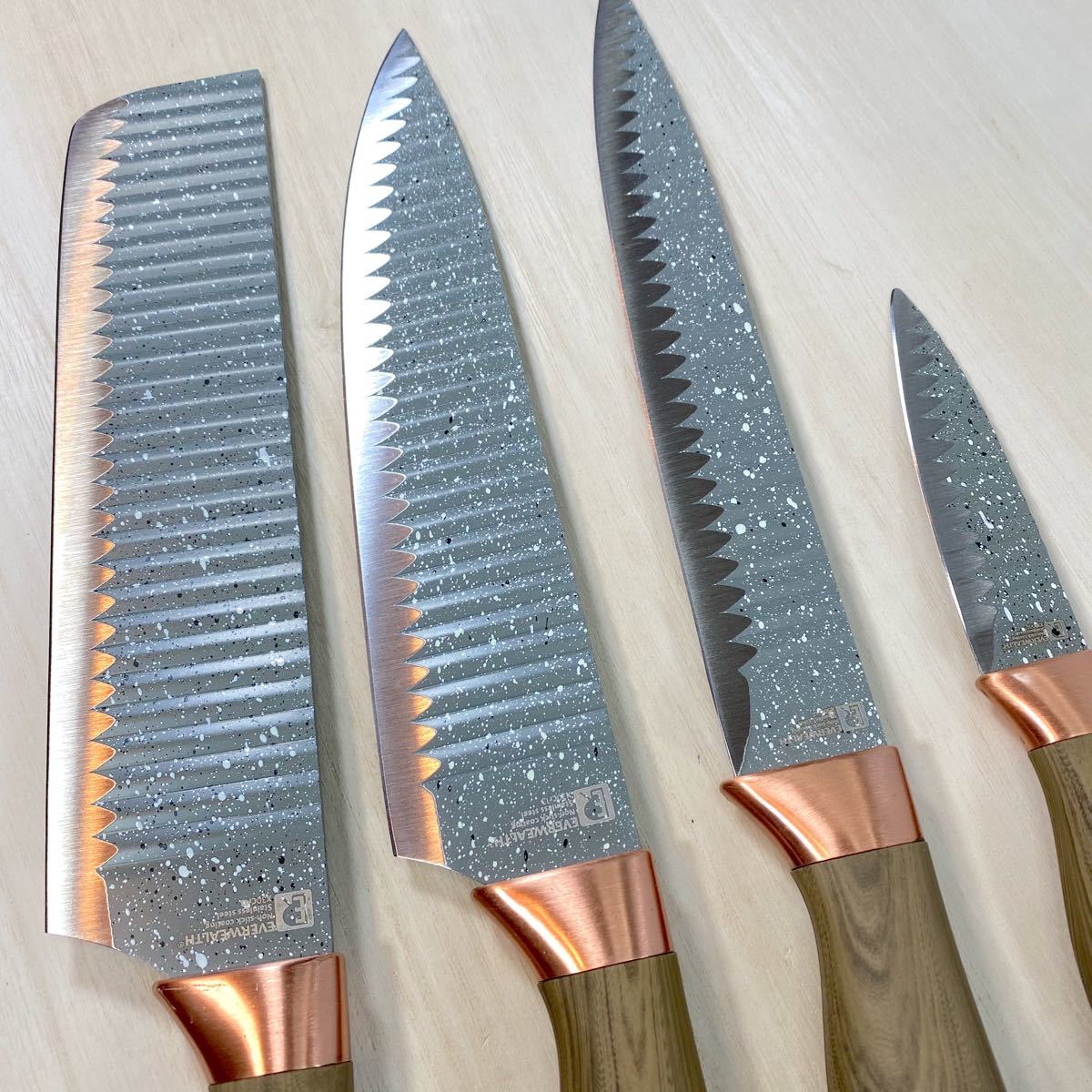 ステンレス ナイフ セット キッチンハサミ ピーラー 付き 包丁セット