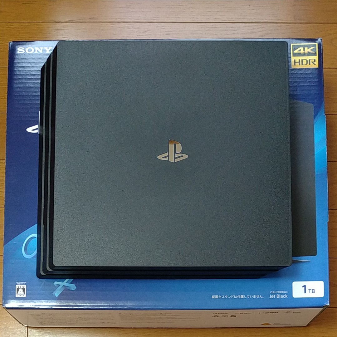 PS4 Pro 本体 CUH-7200B 1TB コントローラー未使用 