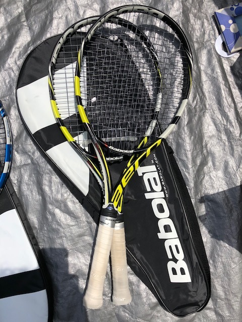 バボラ Babola アエロプロドライブアエロプロドライブプラスの2本セット 硬式用テニスラケット