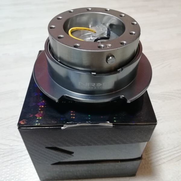 本物!! NRG製 Gen2.5 クイックリリース SRK-250GM ステアリング