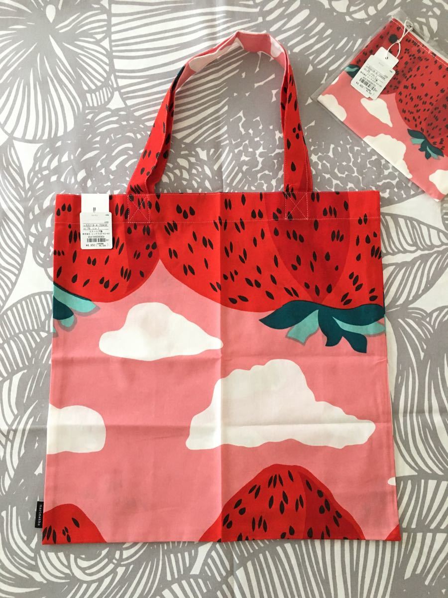 【新品】マリメッコ　マンシッカヴォレット　 marimekko トートバッグ　エコバッグ　マンシッカ