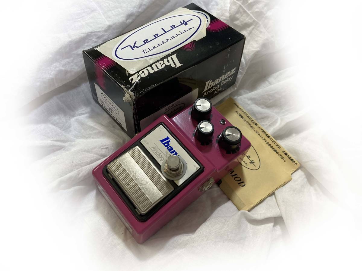 ♪レア♪KEELEY AD-9 STD MOD Ibanez ANALOG DELAY アナログ ♪レア♪KEELEY AD-9 STD MOD Ibanez ANALOG DELAY アナログ