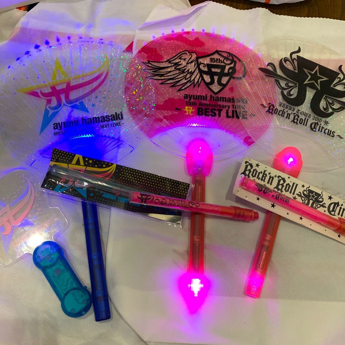 7点セット・8 000円相当】浜崎あゆみ あゆグッズ ライブグッズ 7点セット・8 000円相当】浜崎あゆみ あゆグッズ ライブグッズ