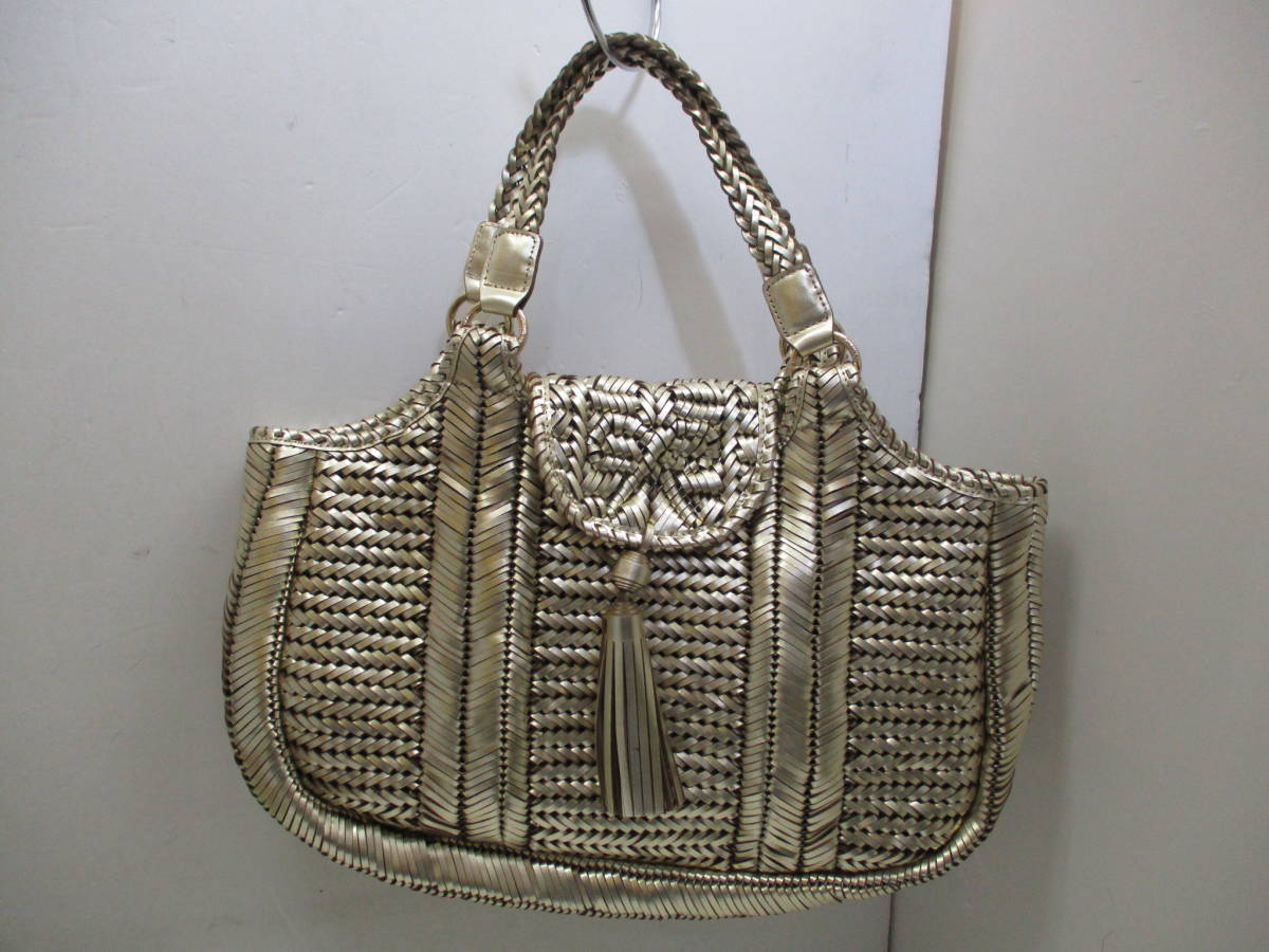 国内外の人気が集結 HINDMARCH ANYA LONDON カゴバッグ アニヤハインド