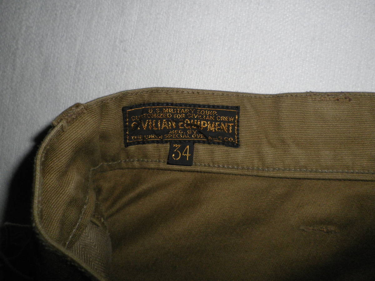 新品 フリーホイーラーズ “U.S.N. Utility TROUSERS” (34) ミリタリートラウザーズ