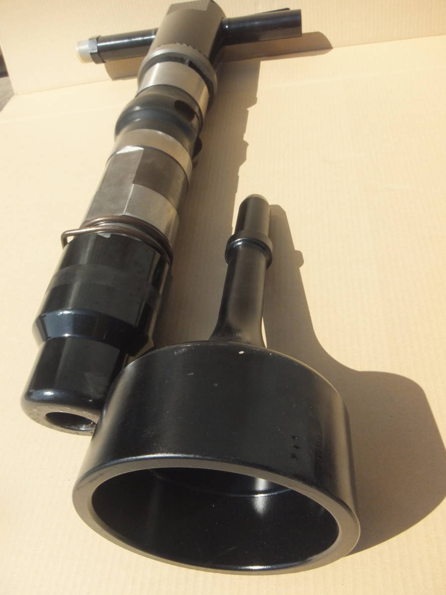 福岡県 エアーハンドブレーカーCB30用支柱、単管打ち込みカップ 福岡県 エアーハンドブレーカーCB30用支柱、単管打ち込みカップ