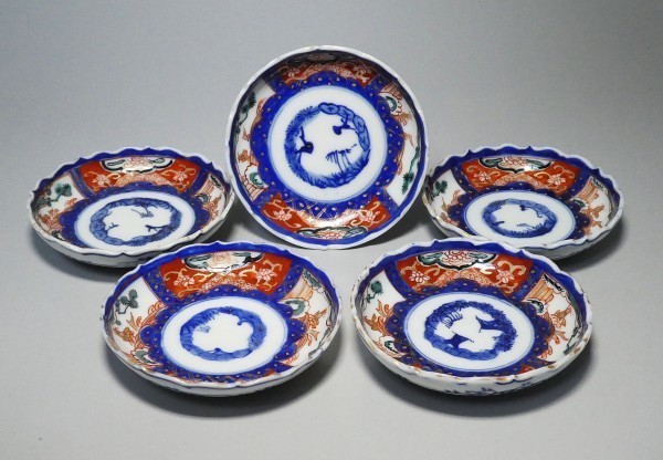 N0151 古伊万里 色絵(鶴菊花図) 花活 正規品セールサイト - tanjinkod.rs