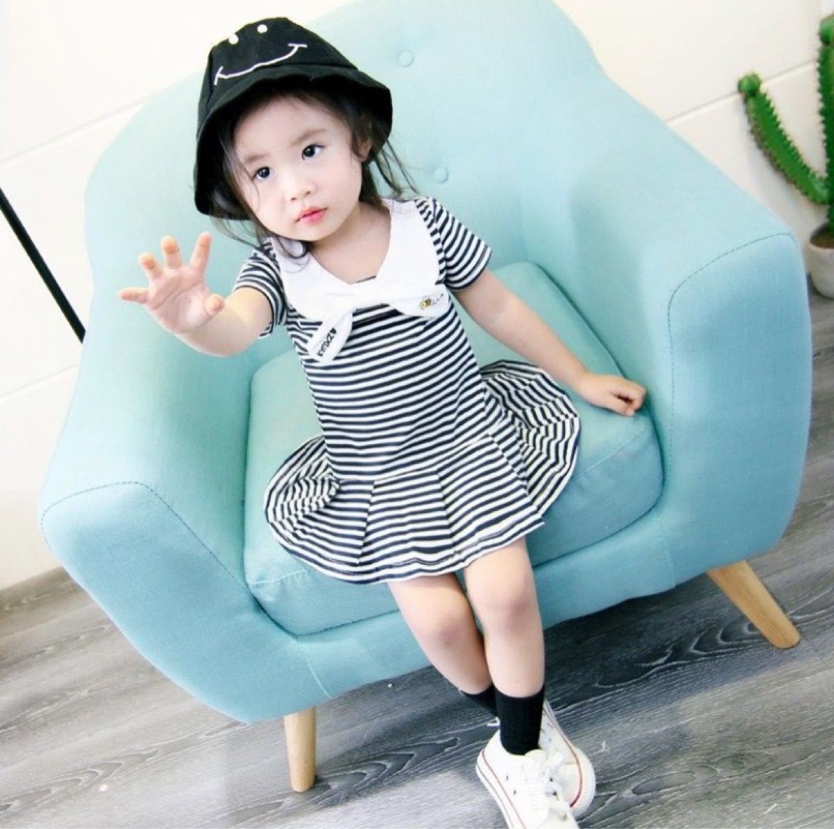 Paypayフリマ キッズワンピース 半袖 ネイビー1 可愛い安い女の子夏服 オシャレキッズ服 Paypayフリマ キッズワンピース 半袖 ネイビー1 可愛い安い女の子夏服 オシャレキッズ服