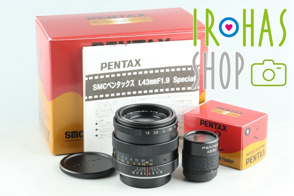 贅沢 43mm Pentax-L SMC F/1.9 #28347L8 Box With L39 Leica for Lens Special その他