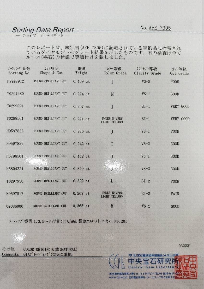 新品参考定価198万円♪D3.284ct♪ダイヤクロスペンダント♪照り輝き10段階中(10)抜群の輝き♪VSクラス（K18WG♪約6ｇ） _画像4