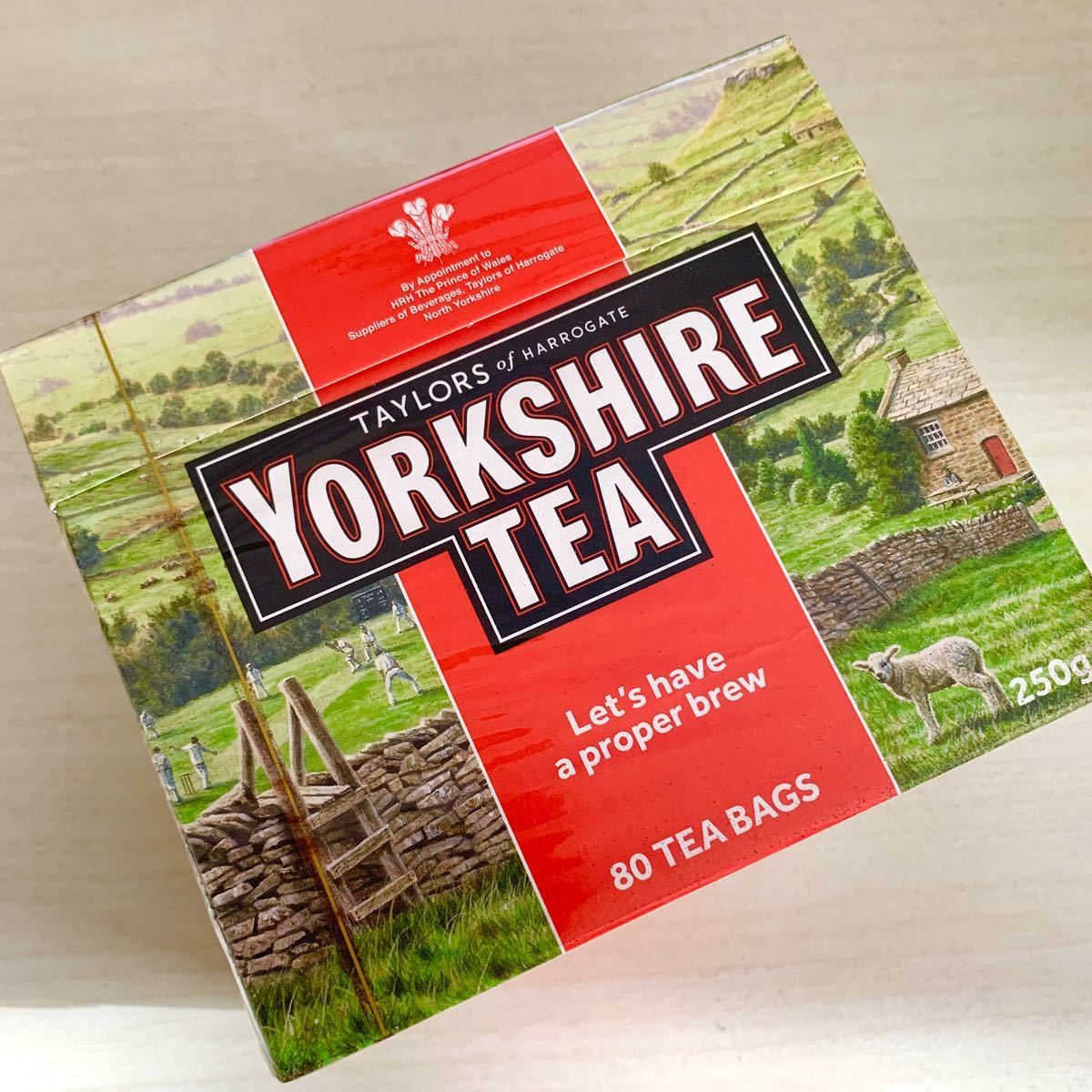 【紅茶 Yorkshire tea 大容量80袋】