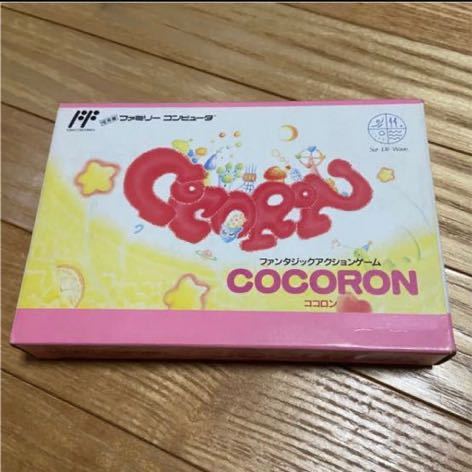 ファミコン用ゲームソフト 箱、取説付きレア『ココロン』 COCORON ic
