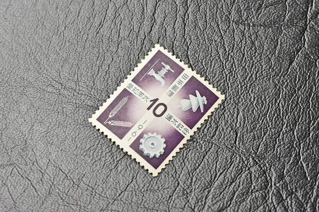 【切手】 1961年★愛知用水通水記念★未使用★10円★の画像3