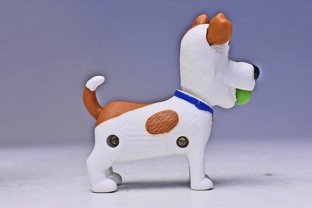 ペット2 ★ マクドナルド ★ ハッピーセット ★ フリフリ マックス ★ Tail Wagging Max ★ 2019 ★ SECRET LIFE of PETS ★ 中古 ★ 開封_画像3