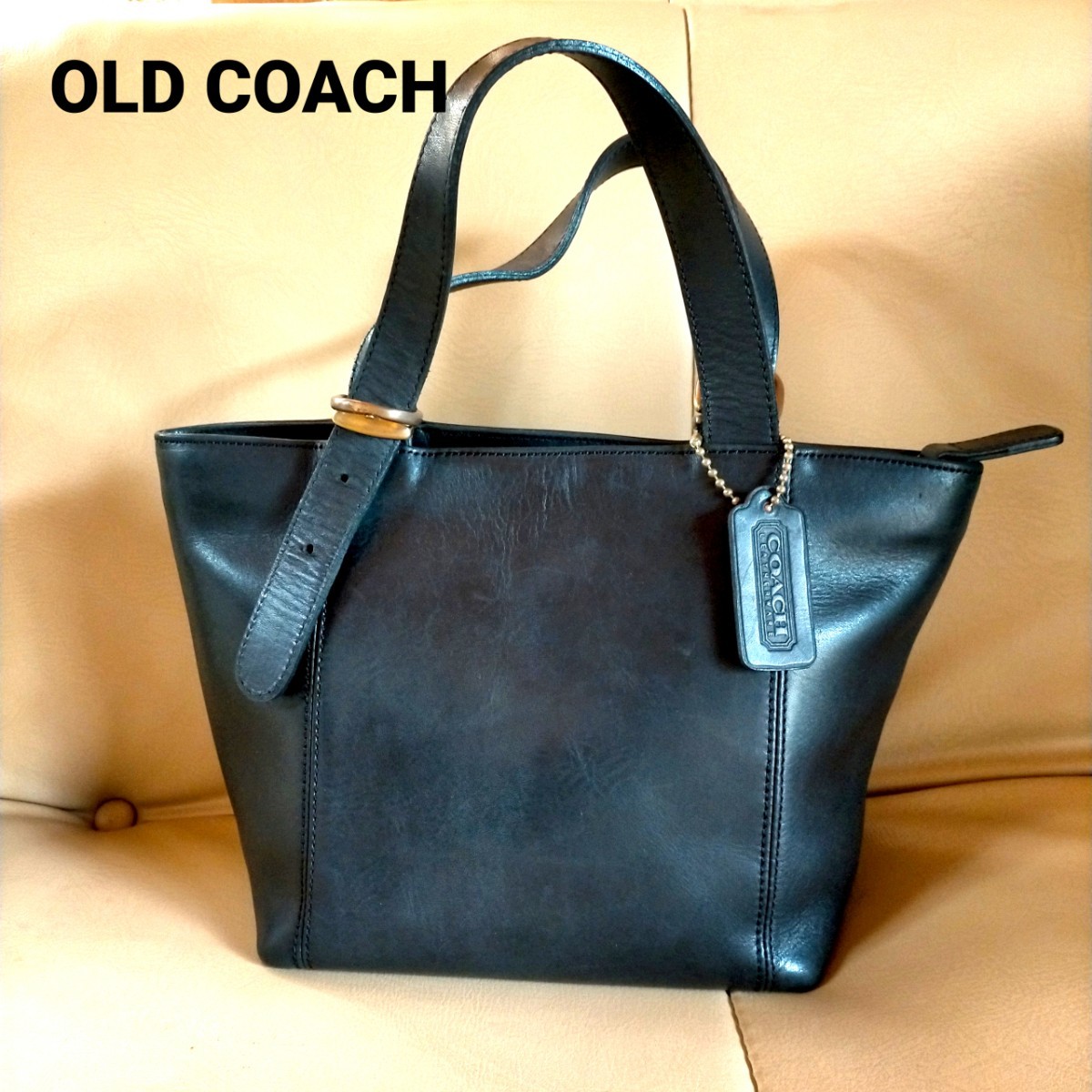 信頼性が評価された-COACH - •希少✨ •オールド コーチ フルグレイン