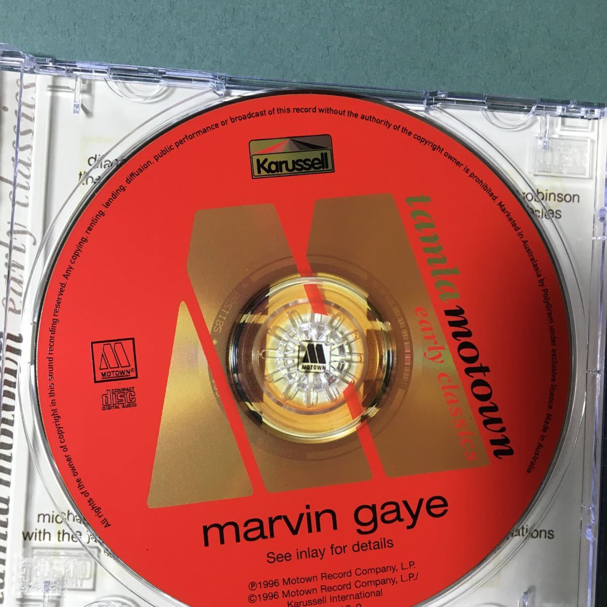 洋楽　 中古CD Marvin Gaye tamla motown