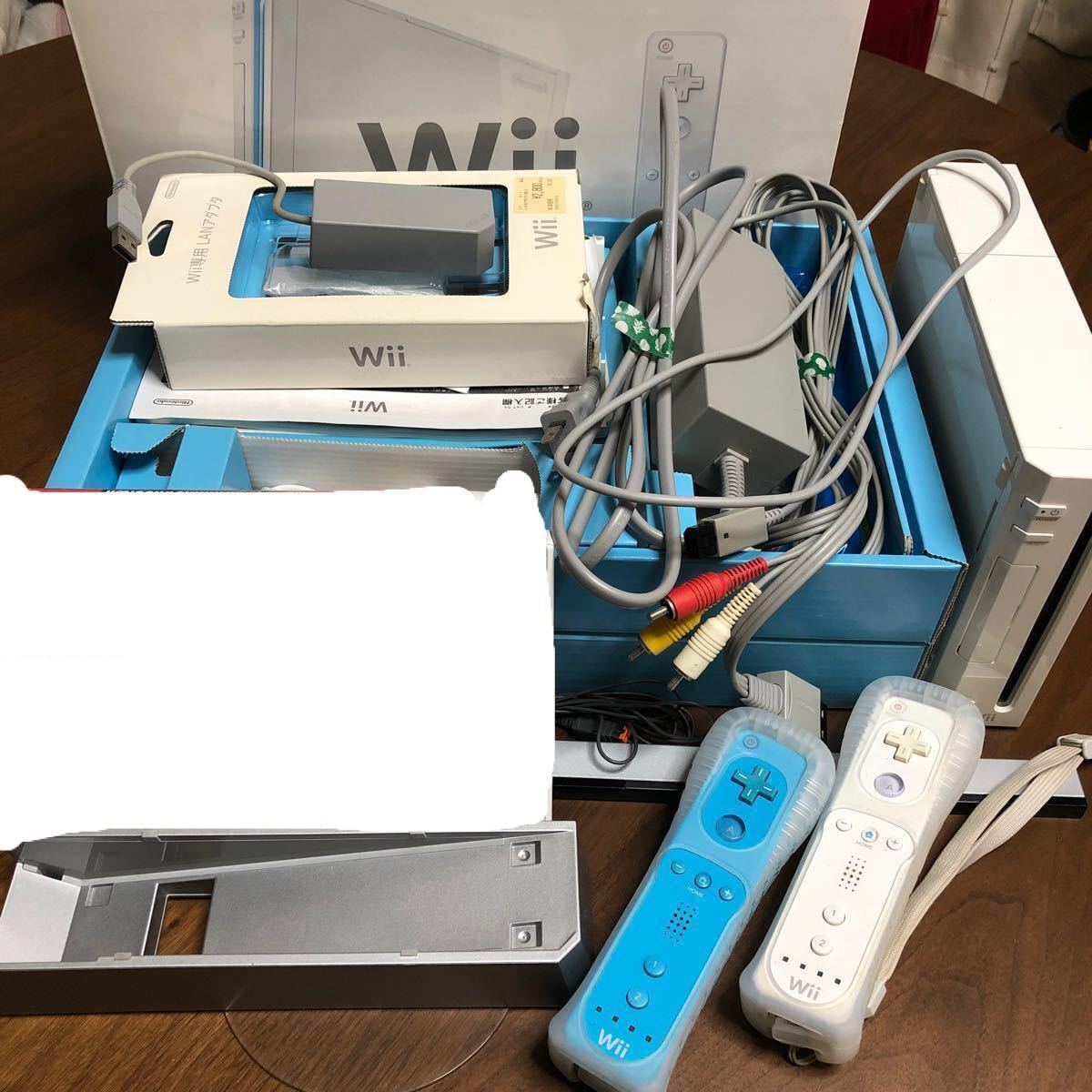 任天堂　Wii  Nintendo LANアダプター付き