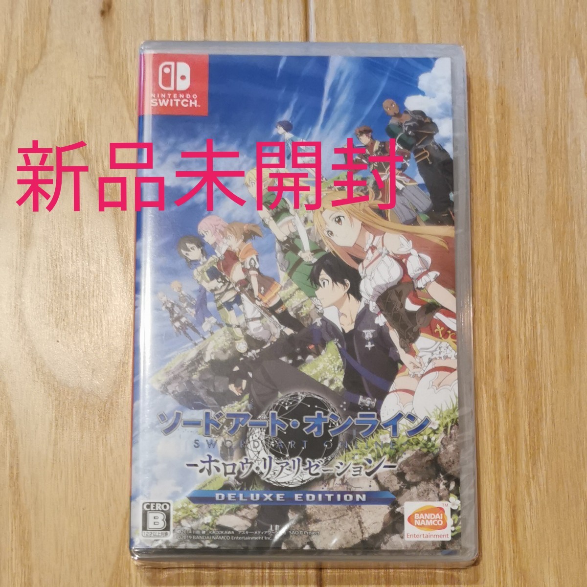 新品 Nintendo Switch　ソードアートオンライン　ホロウリアリゼーション