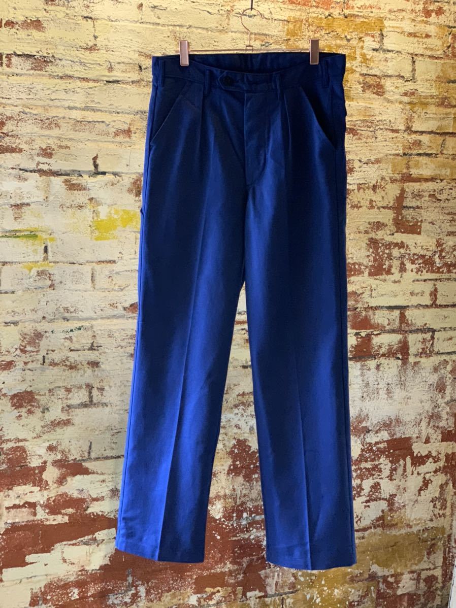 70s SWEDISH MILITARY TROUSERS DEAD STOCK ヴィンテージ ビンテージ スウェーデンミリタリートラウザーズ デッドストック 60s 未使用品