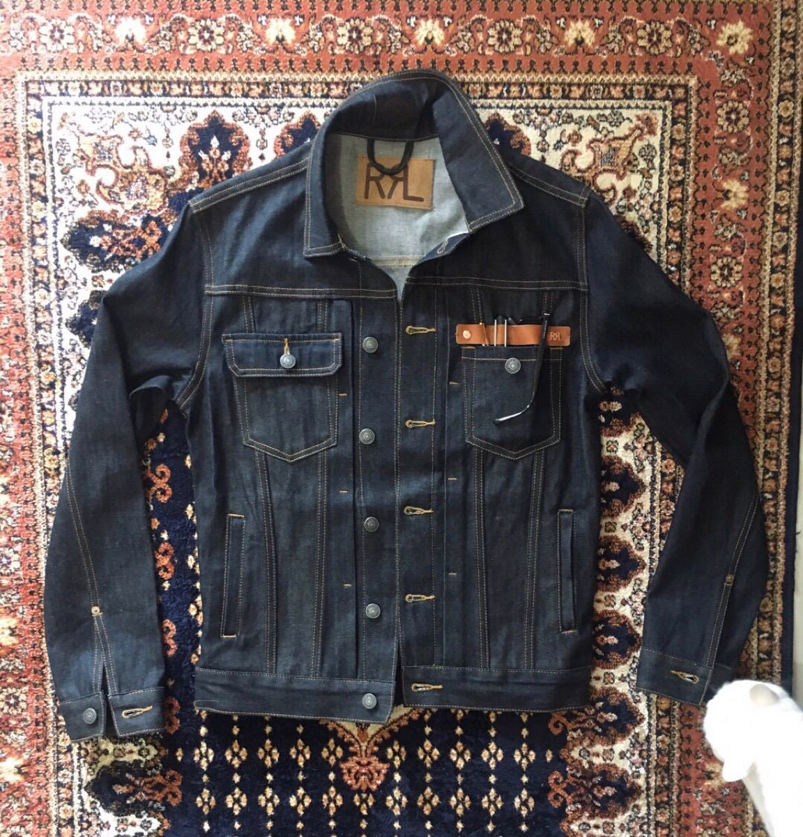 RRL ダブルアールエル デニム ジャケット Ralph Lauren Gジャン木村