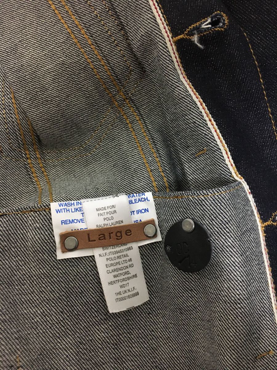 RRL ダブルアールエル デニム ジャケット Ralph Lauren Gジャン木村