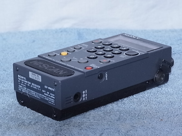SONY 【ICF-PRO70】 分解・整備・調整済、クリーニング済み品