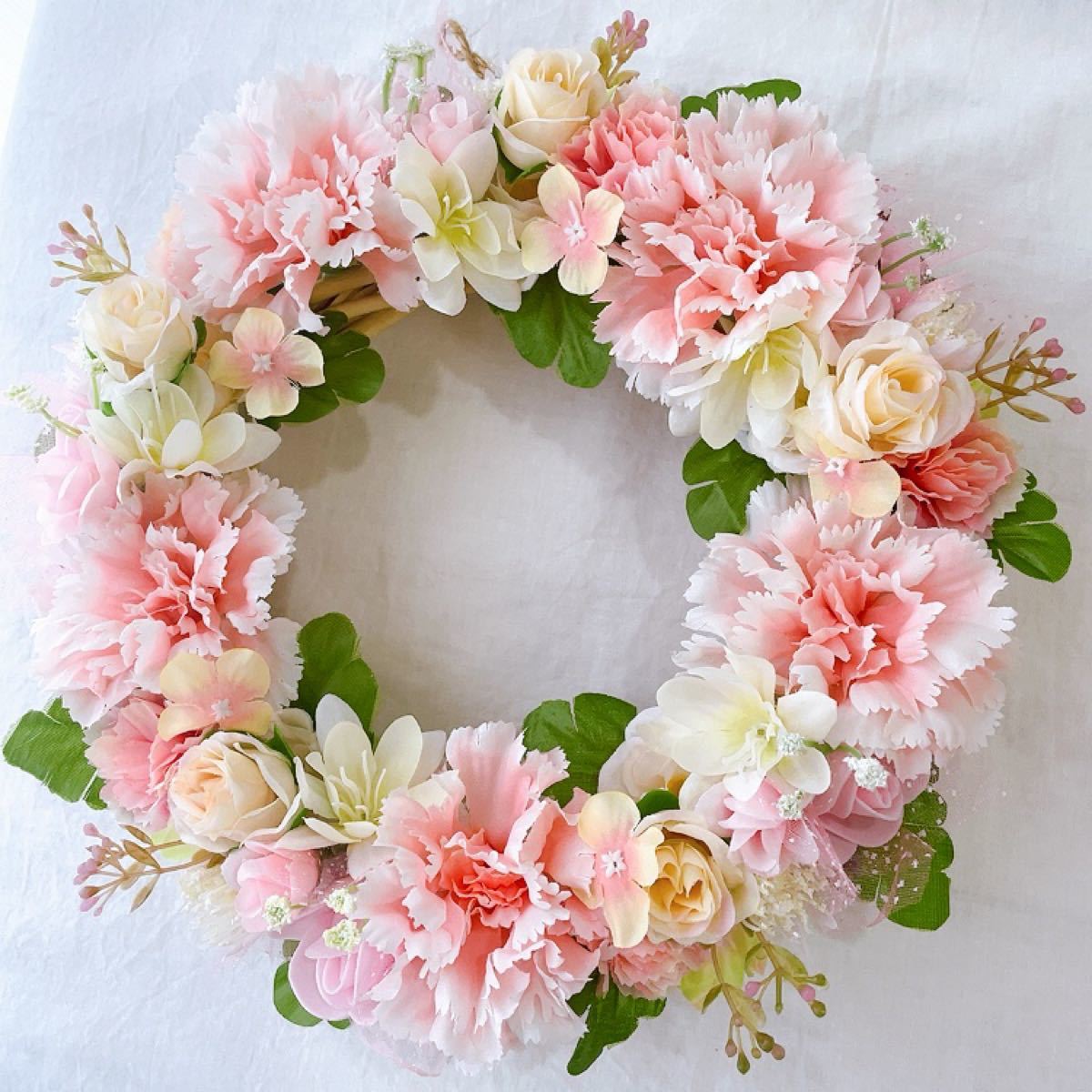 Paypayフリマ フラワーリース ハンドメイド リース 花 造花 アーティフィシャルフラワーリース プレゼント 壁掛けインテリア 雑貨 ギフト Paypayフリマ フラワーリース ハンドメイド リース 花 造花 アーティフィシャルフラワーリース プレゼント 壁掛けインテリア 雑貨 ギフト