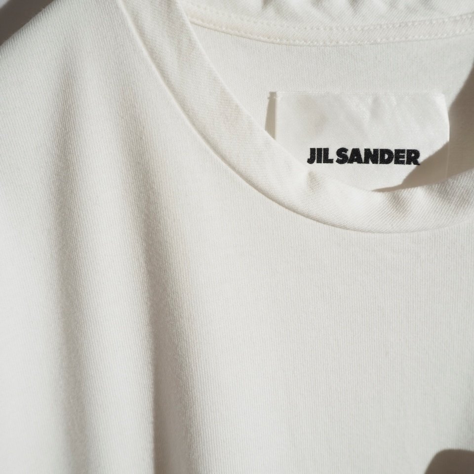 R2146P　▼JIL SANDER ジルサンダー▼　24SS Snake Patched Pocket スネークパッチポケット Tシャツ ホワイト M / J21GC0157 春夏 mks_画像6
