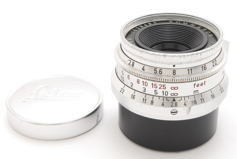 【ランクB】 ライカ Leica ズマロン SUMMARON 35mm F2.8 Lマウント 162万台 ブルーコーティング （#292）_画像1