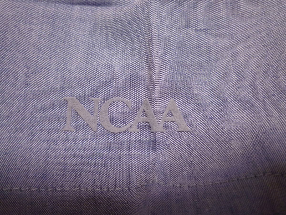 デサント NCAA半袖シャツ水色 Mサイズ_画像5