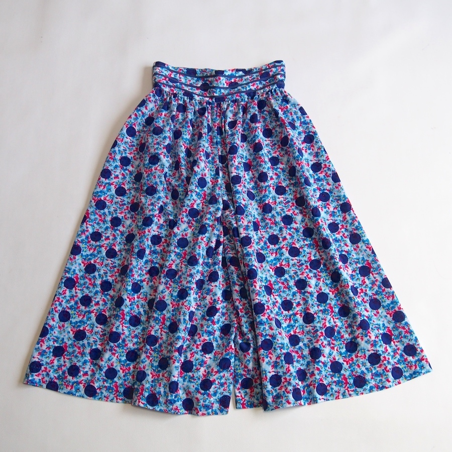 SHIPS for women × YUGE print culotte skirt * Ships You ju