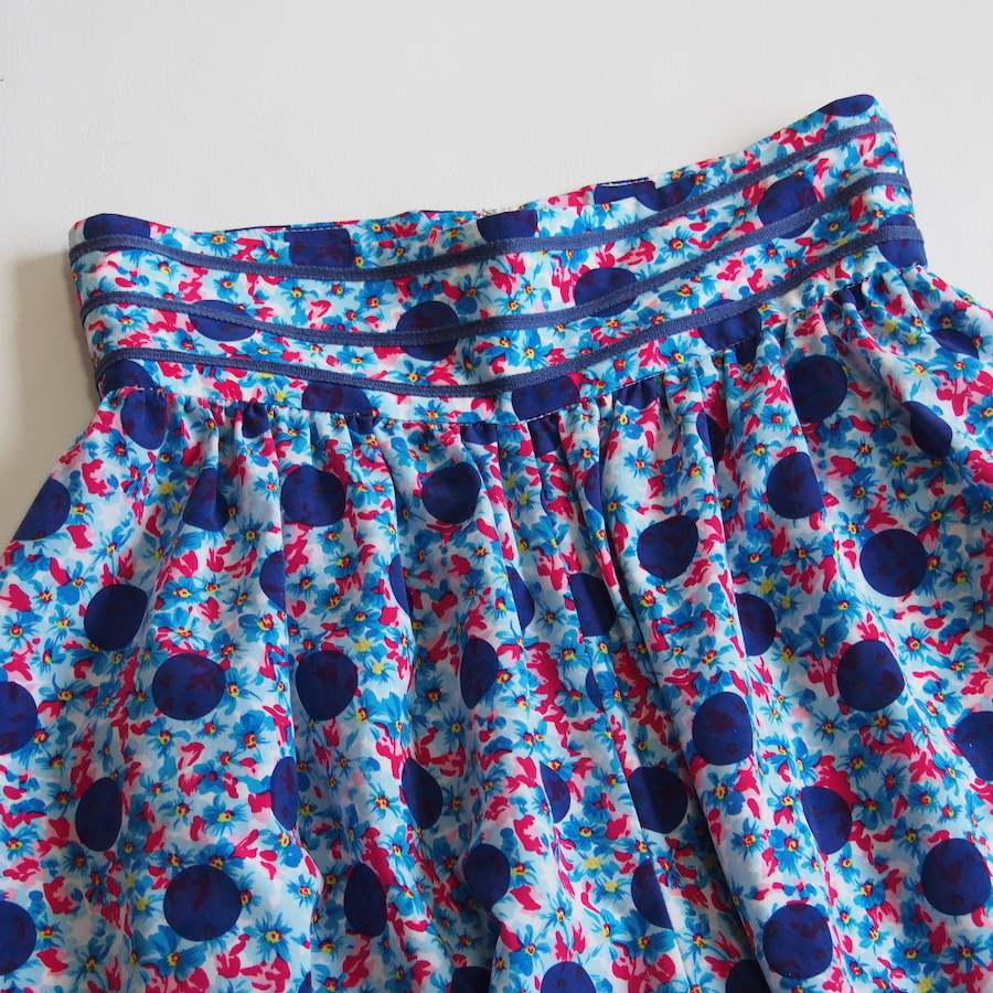 SHIPS for women × YUGE print culotte skirt * Ships You ju