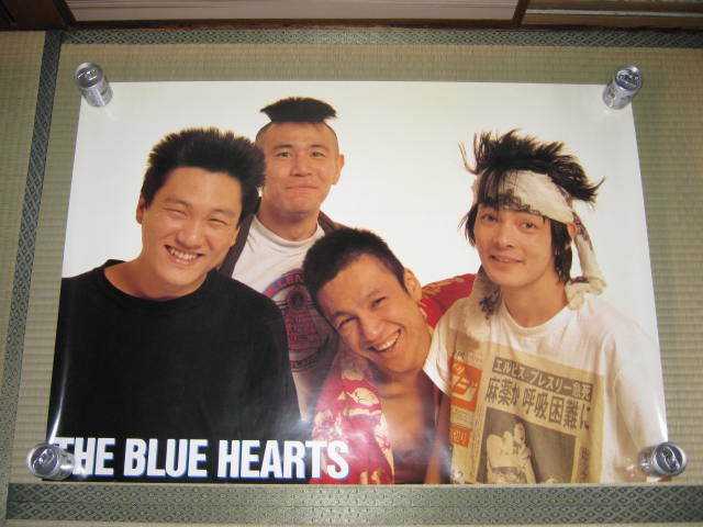 THE BLUE HEARTS(ザ・ブルーハーツ)特大ポスター - 印刷物