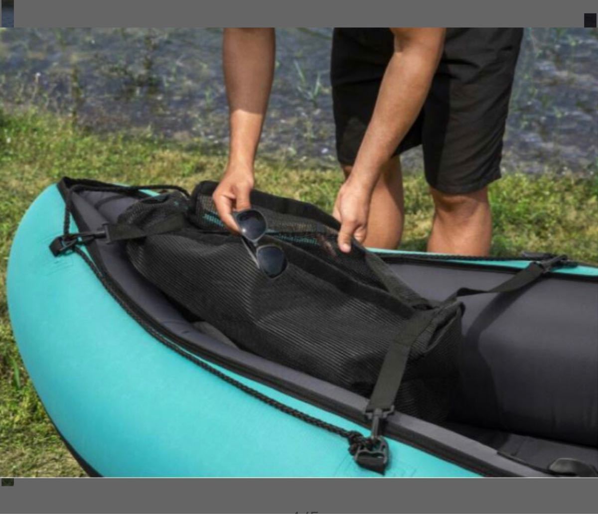 新品 tobin sports トービンスポーツ カヤック 2人用 Kayak インフレータブル ゴムボート 湖 海 川 カヌー