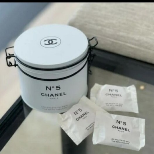 ✴︎缶のみ✴︎100周年 CHANEL シャネル Nº5 バス タブレット シャネル シャネルNo5 シャネルファクトリー バスタブレット