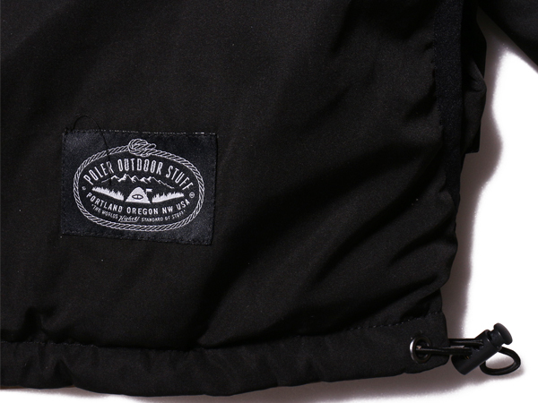 ☆sale/新品/正規(guī)品/特価 POLER REVERSIBLE NYLON CREW NECK | Size：S | Color：Olive/Black | ポーラー / ナイロンクルーネック