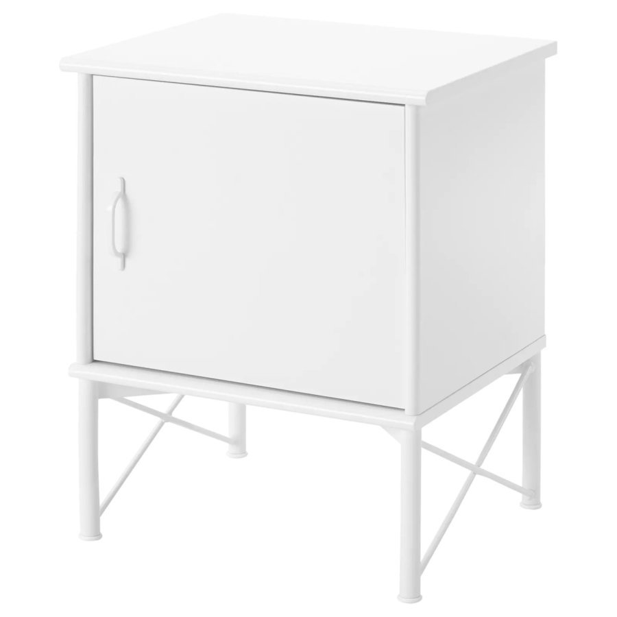 IKEA ベッドサイドテーブル MUSKEN ホワイト 45x58 cm 送料￥750!