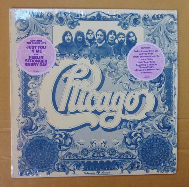 CHICAGO「6」米COLUMBIA [初回KC規格盤PC規格ジャケ] ステッカー有シュリンク美品_画像1