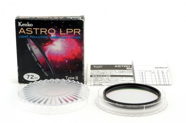 【極美品/72mm】Kenko ASTRO LPR TYPE II ケンコー 天体観測・撮影用光害カットフィルター 天体写真用 #4196