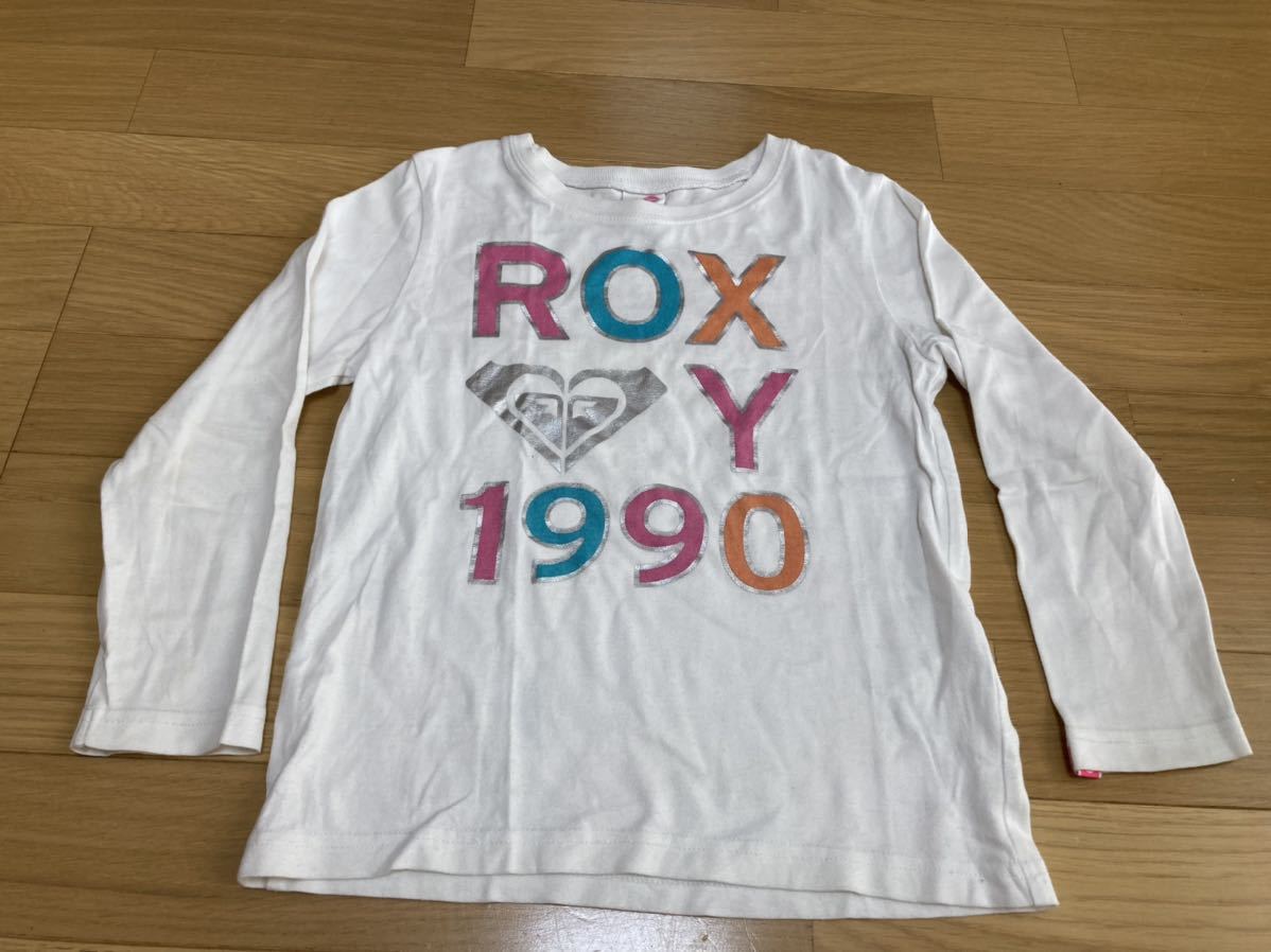  Roxy футболка с длинным рукавом 120 см tops Kids Junior девочка long T ROXY