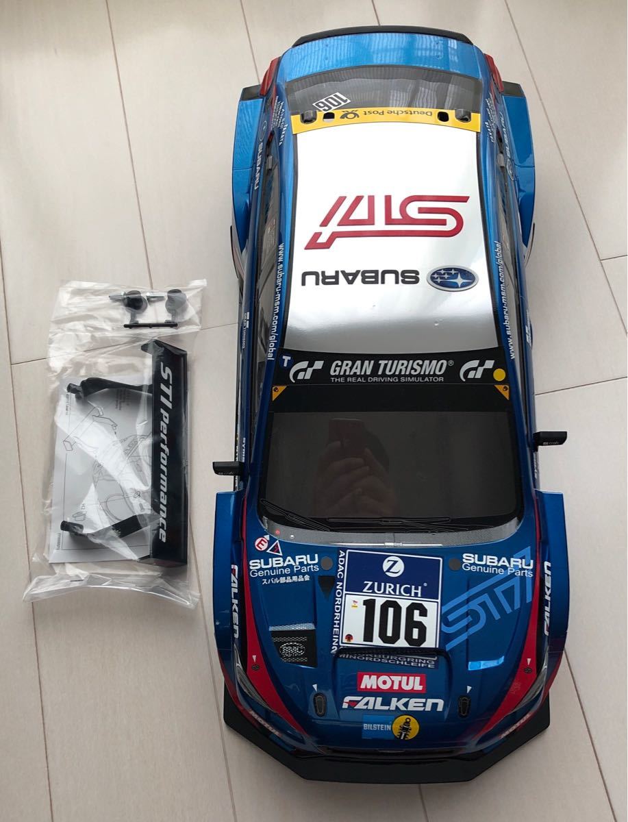 タミヤ SUBARU WRX STI NBRチャレンジ ボディー｜Yahoo!フリマ