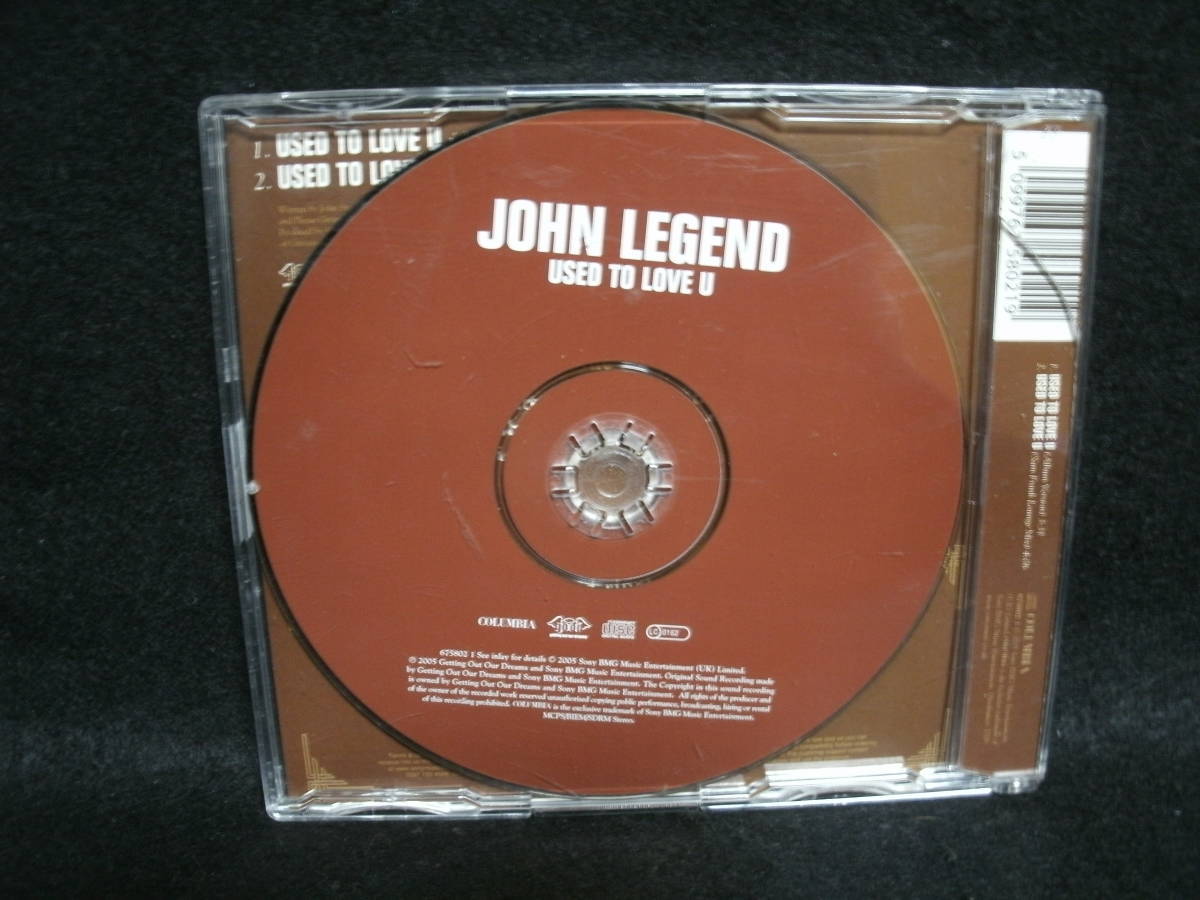 ●送料無料●中古CD● JOHN LEGEND / USED TO LOVE U / CD1 / ジョン・レジェンド_画像3