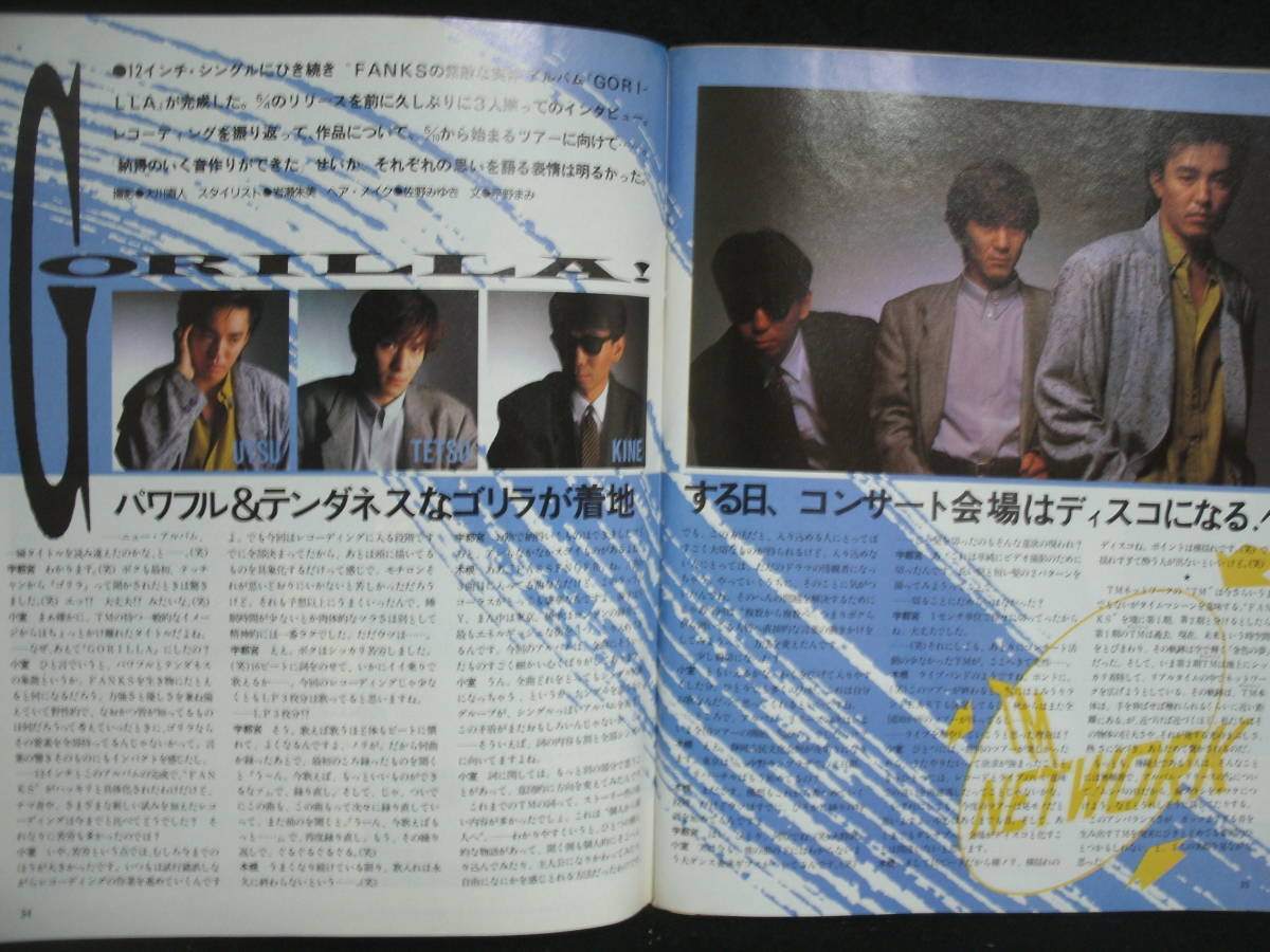 【税込?送料無料】 ○送料無料○中古雑誌○ GB / 1986-7 長渕剛 ALFEE 尾崎豊 レベッカ GB