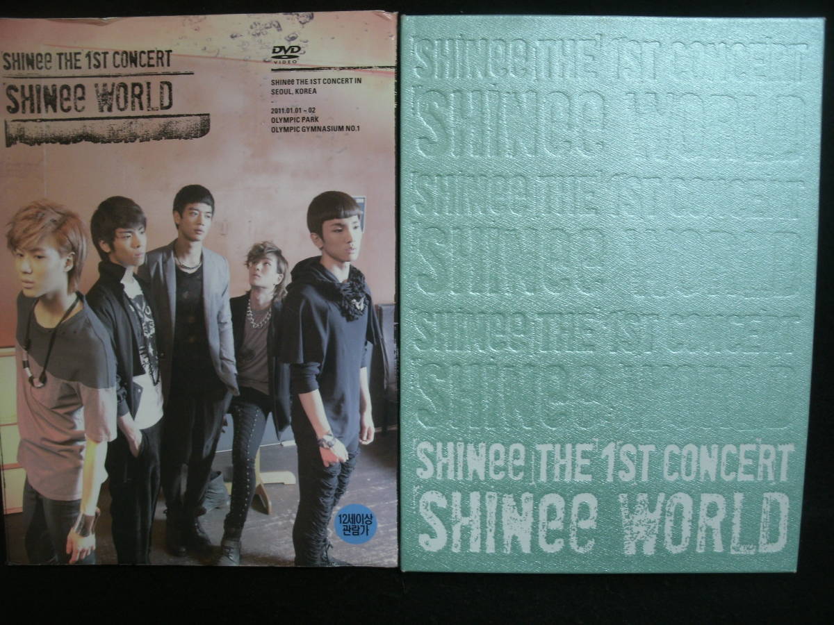 ●送料無料●中古DVD ● 2DVD BOX / SHINee / THE 1ST CONCERT SHINee WORLD / Made in Korea / シャイニー_画像3