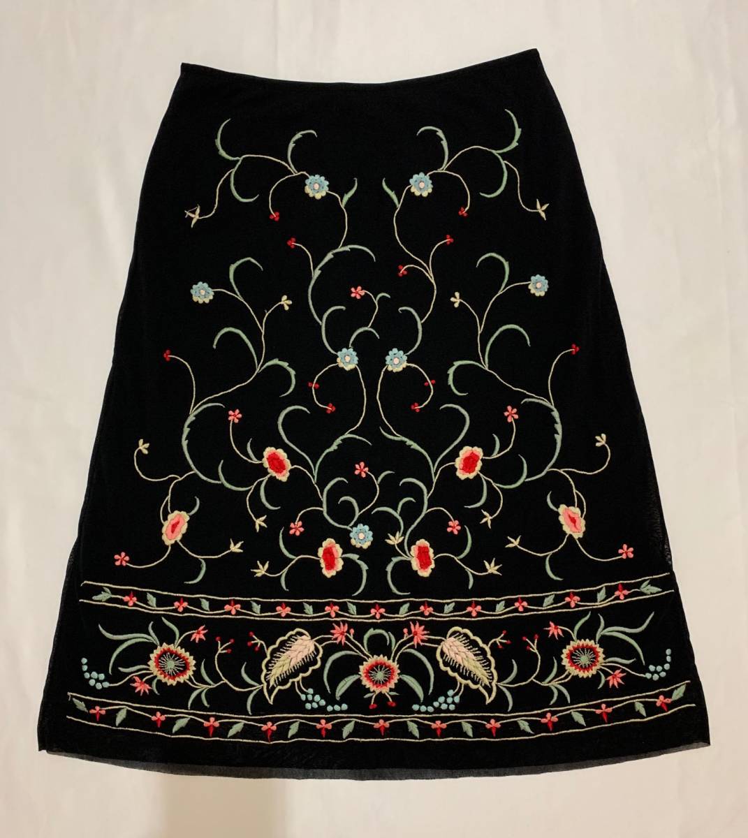 vivienne tam ヴィヴィアンタム　スカート　刺繍　skirt 花柄_画像6