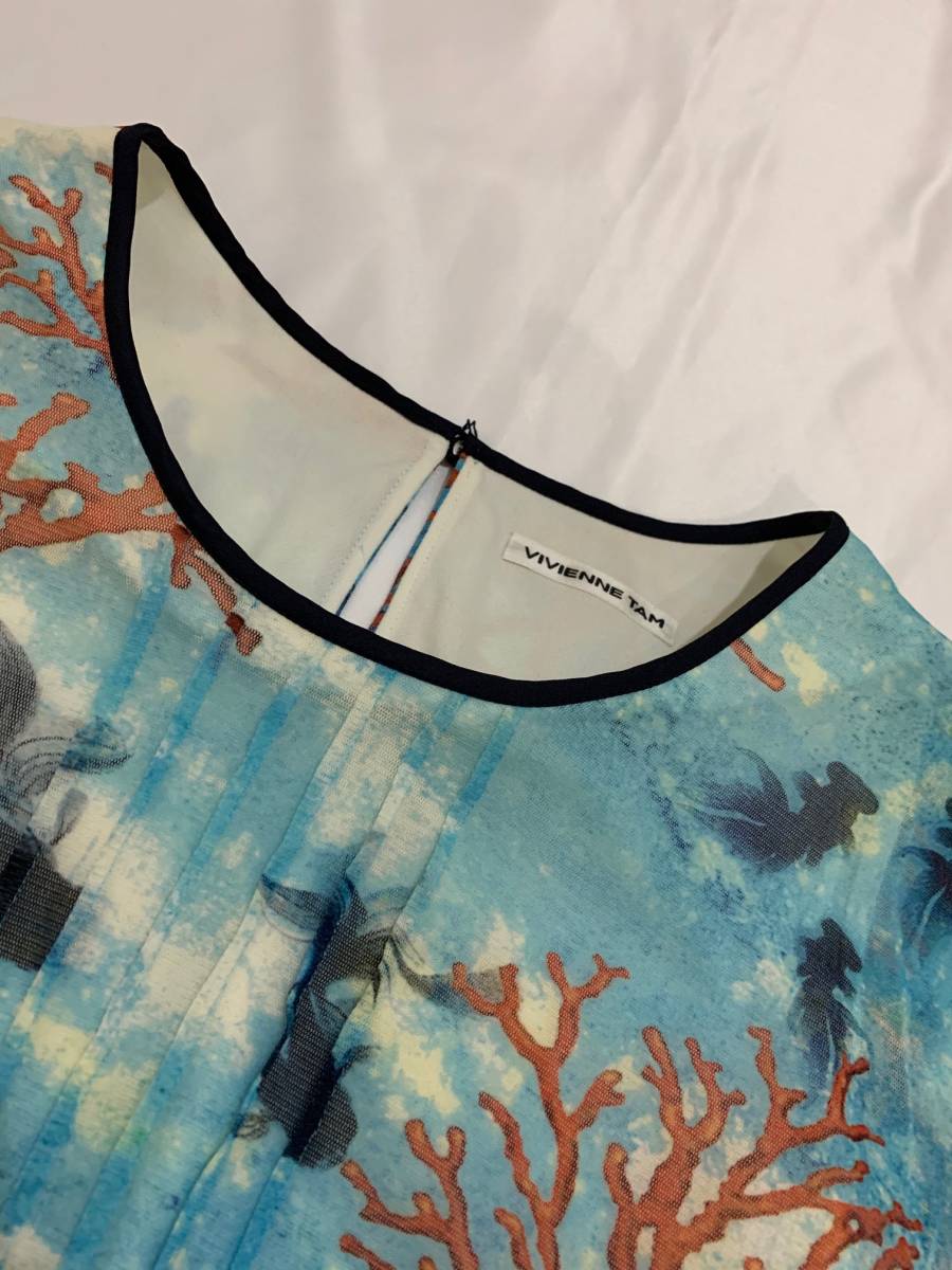 vivienne tam ヴィヴィアンタム トップス カットソー ノースリ vivienne tam ヴィヴィアンタム トップス カットソー ノースリ