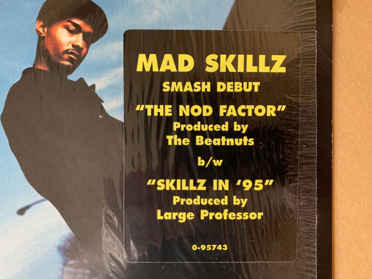 * sending 510*1995 year *MAD SKILLZ*THE NOD FACTOR/ PROD. BEATNUTS*SKILLZ IN \'95/ PROD. LARGE PROFESSOR*90 period 90\'S HIPHOP 90\'S R&B